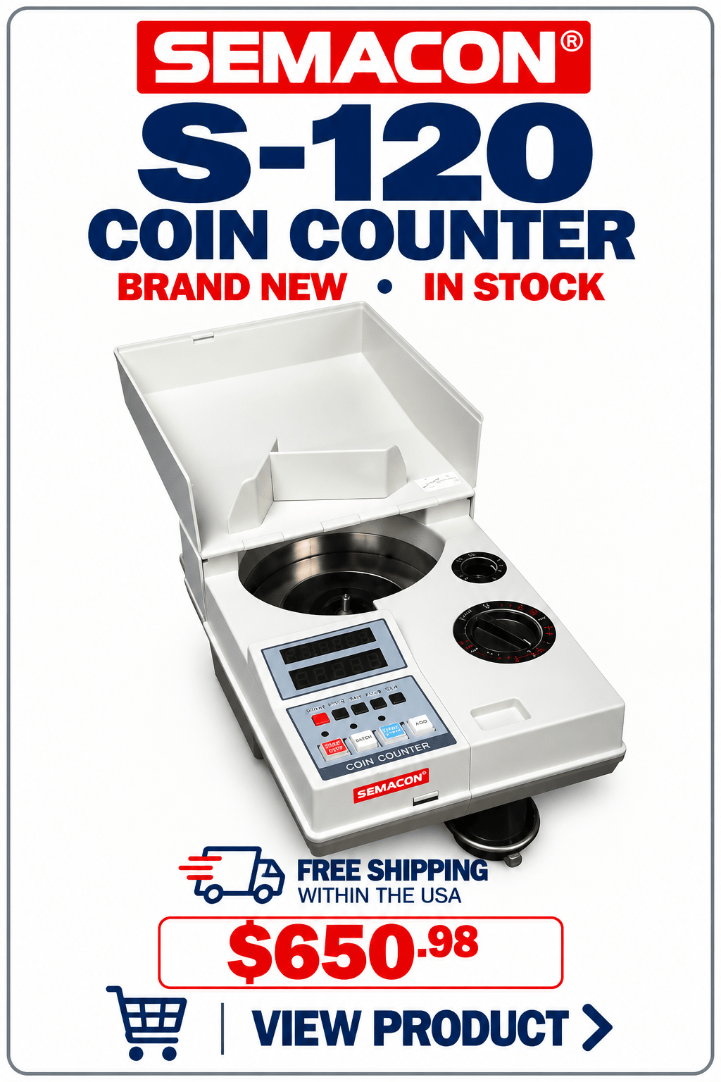 Semacon S-120 Coin Counter